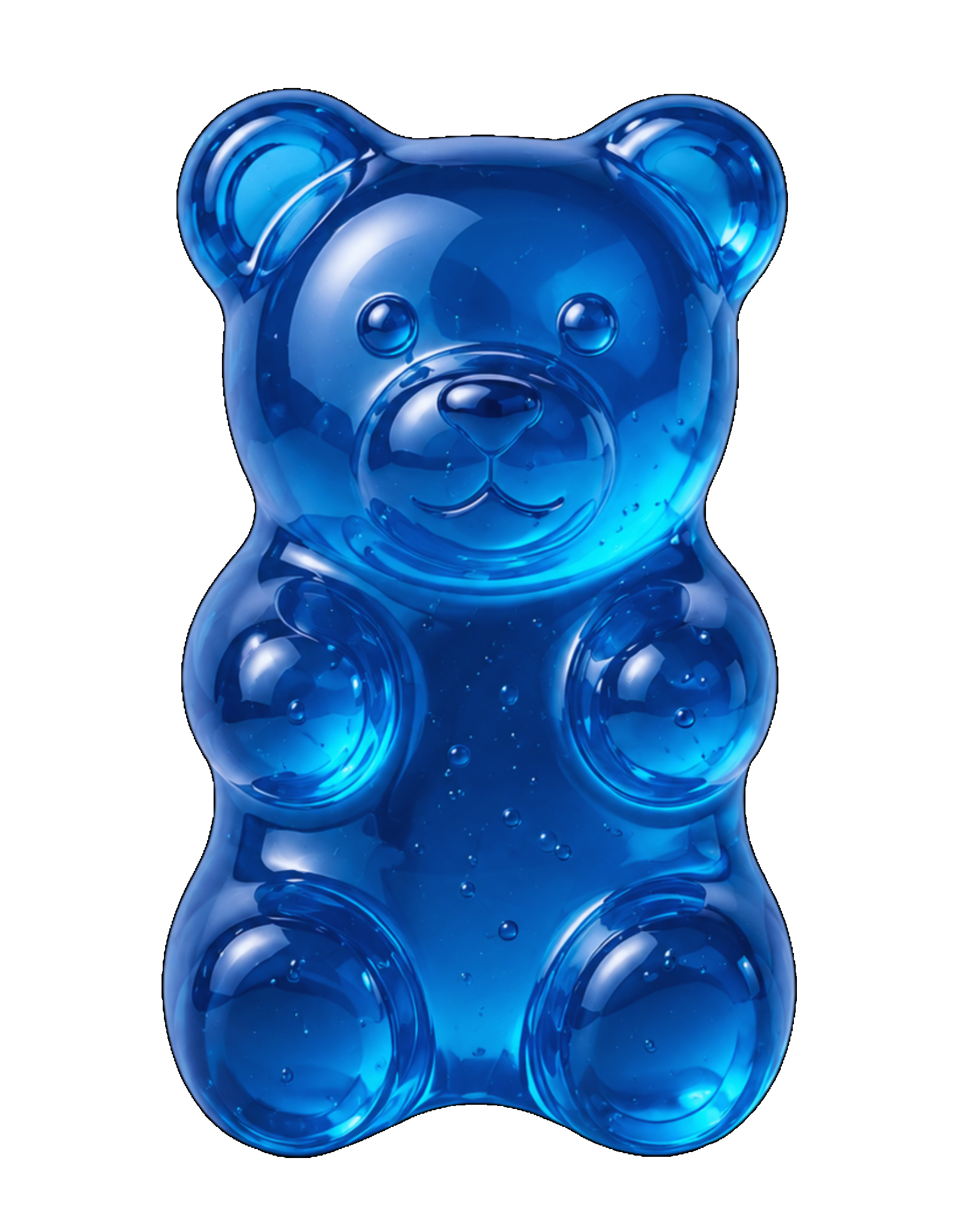 Luxo, el osito azul y mascota de LUXÔME